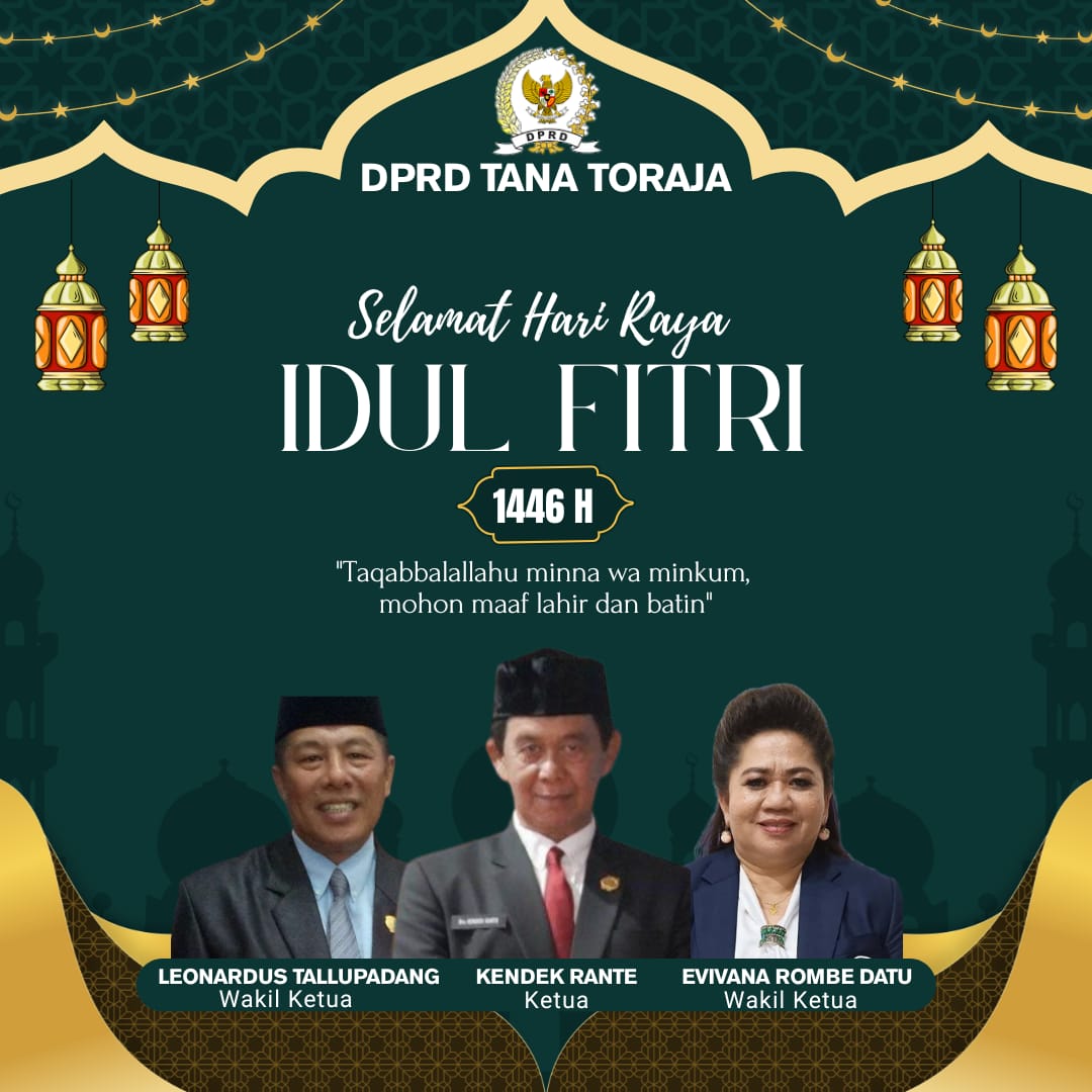 Iklan Idul Fitri DPRD Tana Toraja